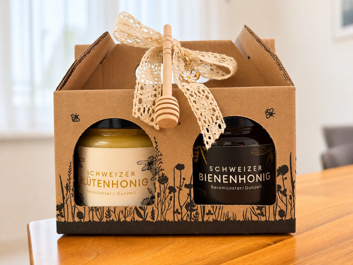Honig-Geschenkset 2 × 500g – Foto 2
